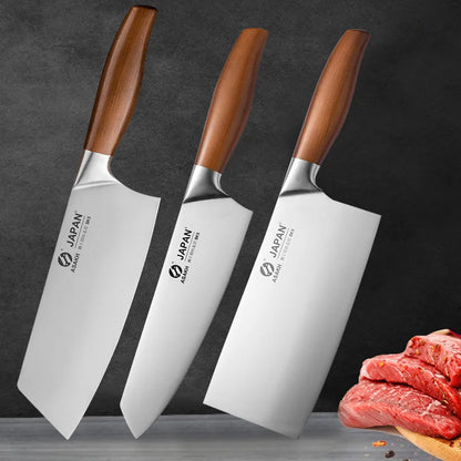 Japanese Cleaver and Chef Knife