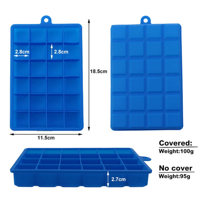 15/24 Hole Silicone Ice Tray