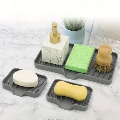 Multi-Purpose Silicone Tray with Drain